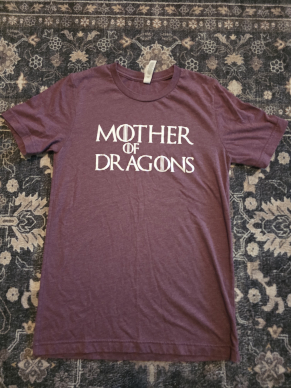 Bella Canvas  'Mother of Dragons' Tee - Maroon